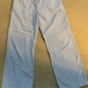 Brandy Melville Blue and White Joggers